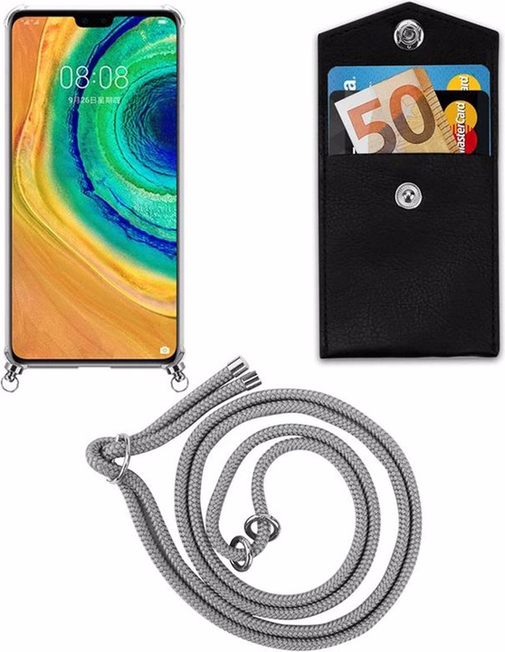 Produktbild Cadorabo TPU Handy Kette SILBER Cover