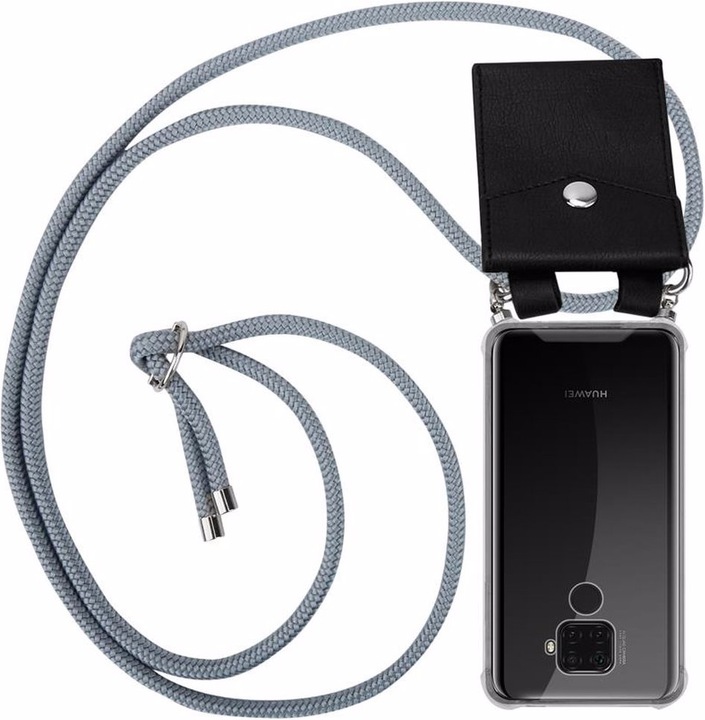 Produktbild Cadorabo TPU Handy Kette SILBER Cover