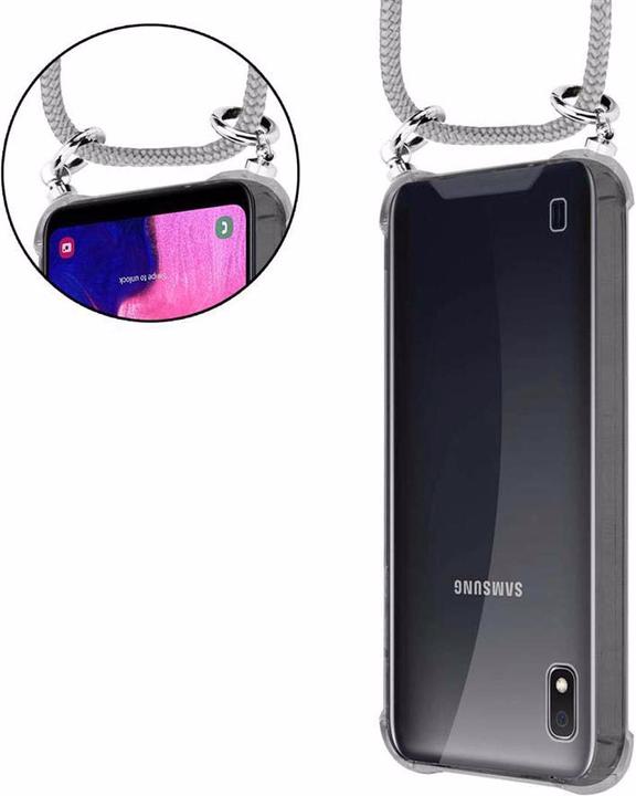 Produktbild Cadorabo TPU Handy Kette SILBER Cover