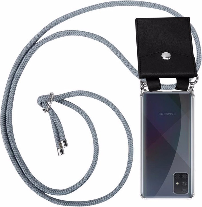 Produktbild Cadorabo TPU Handy Kette SILBER Cover