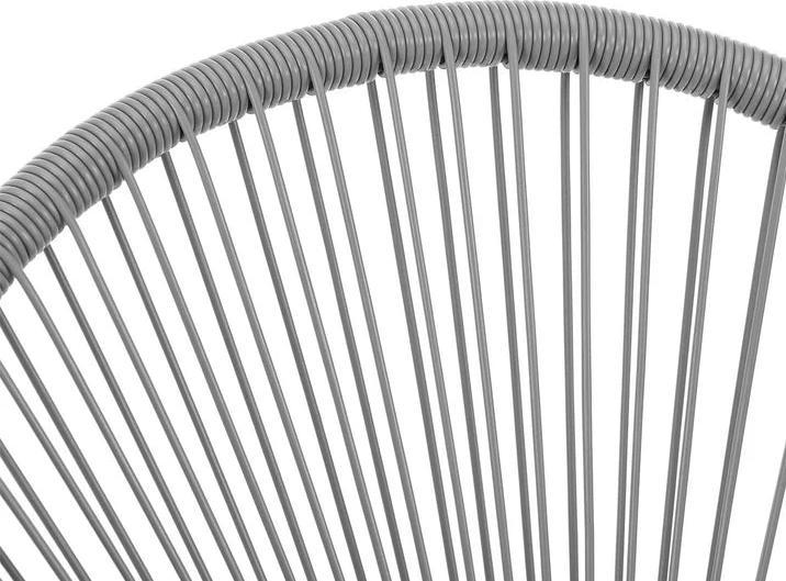 Actual product image Juskys Ostana balcony furniture set in retro design (45 cm)