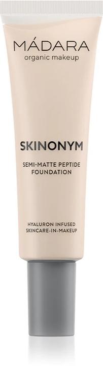 Produktbild Madara Organic Skincare SKINONYM Semi-Matte Peptide Foundation 10 Porcelain 30ml (010 Porcelain)