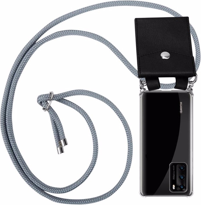 Produktbild Cadorabo TPU Handy Kette SILBER Cover