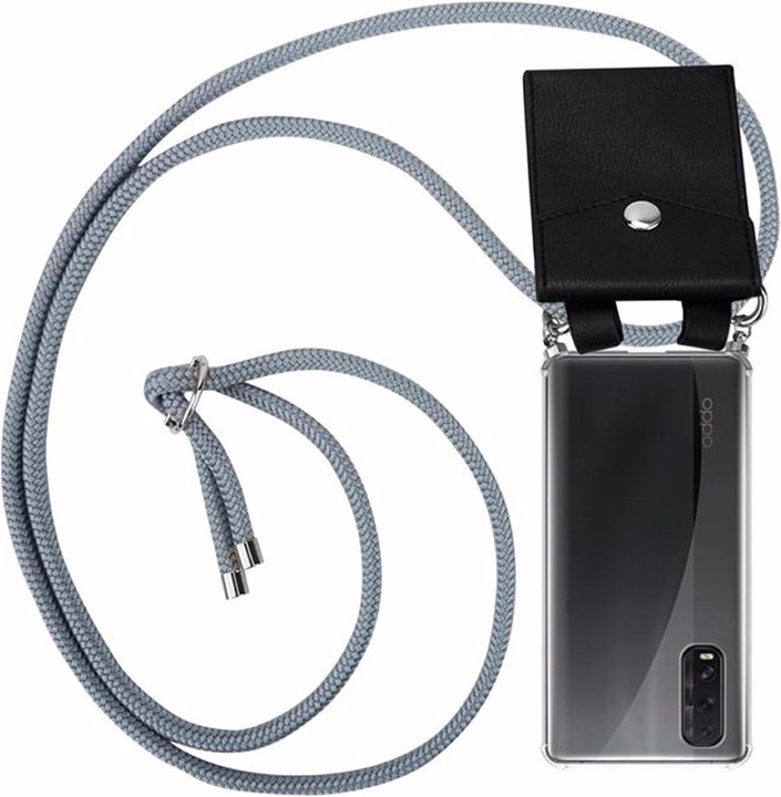 Produktbild Cadorabo TPU Handy Kette SILBER Cover