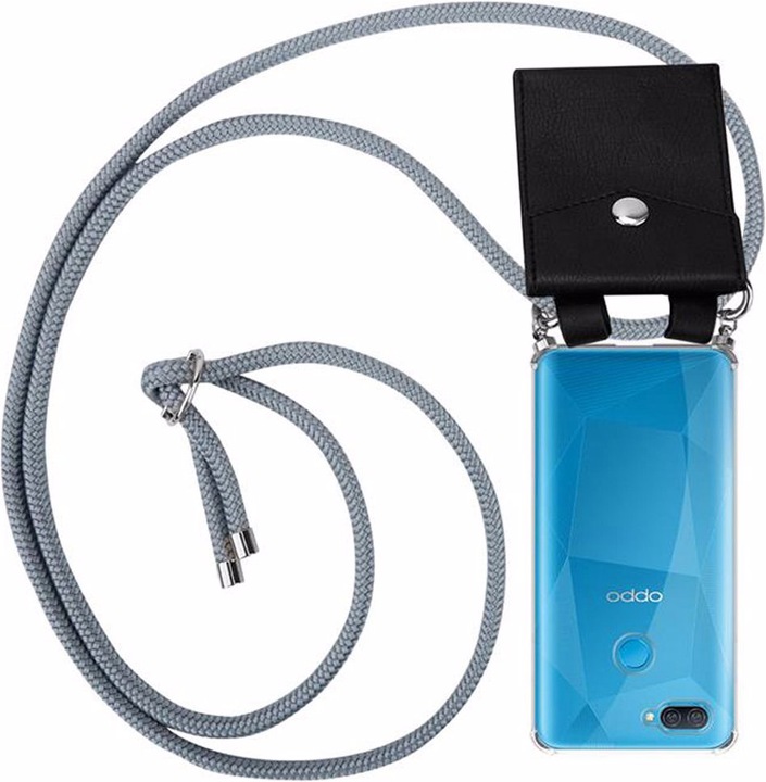Produktbild Cadorabo TPU Handy Kette SILBER Cover