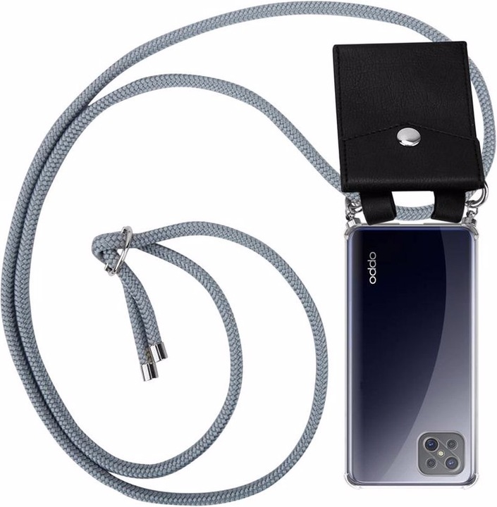 Produktbild Cadorabo TPU Handy Kette SILBER Cover