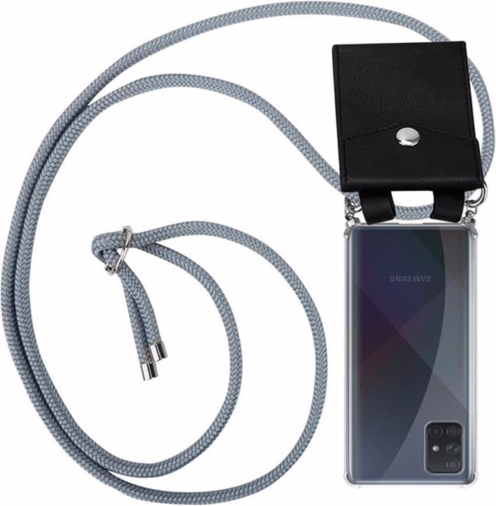 Produktbild Cadorabo TPU Handy Kette SILBER Cover