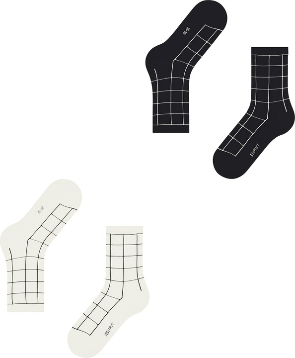 Produktbild Esprit Sketched Grid SO 2P (2er Pack, 39 - 42)