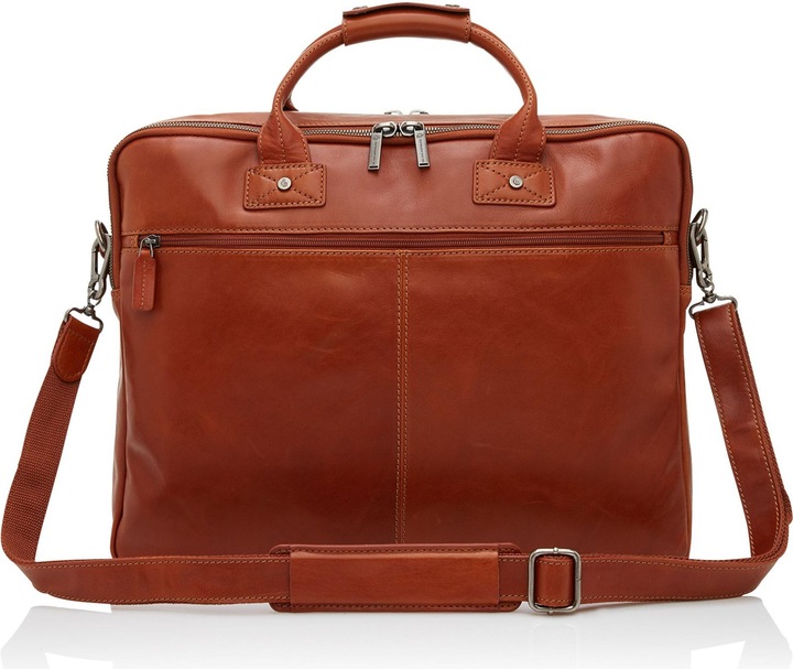 Actual product image Castelijn & Beerens & Beerens Firenze Laptoptas 17 Light Bruin 9474 (17.30")