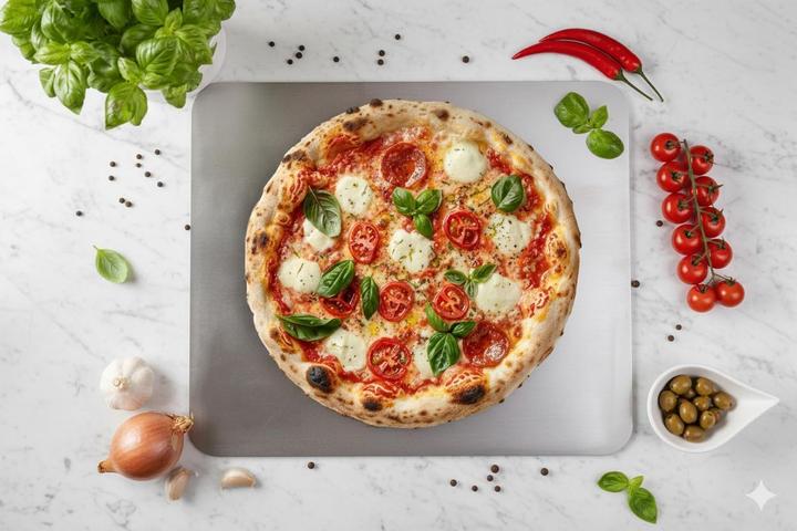 Produktbild Entigo Pizzabackstahl