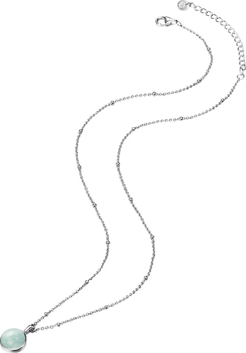 Produktbild Glanzstücke München Damen Sterling Silber Amazonit silber 40,0 cm Basiskette + 5,0 cm Verlängerung - 11030 (925er Silber, 40 - 45 cm)