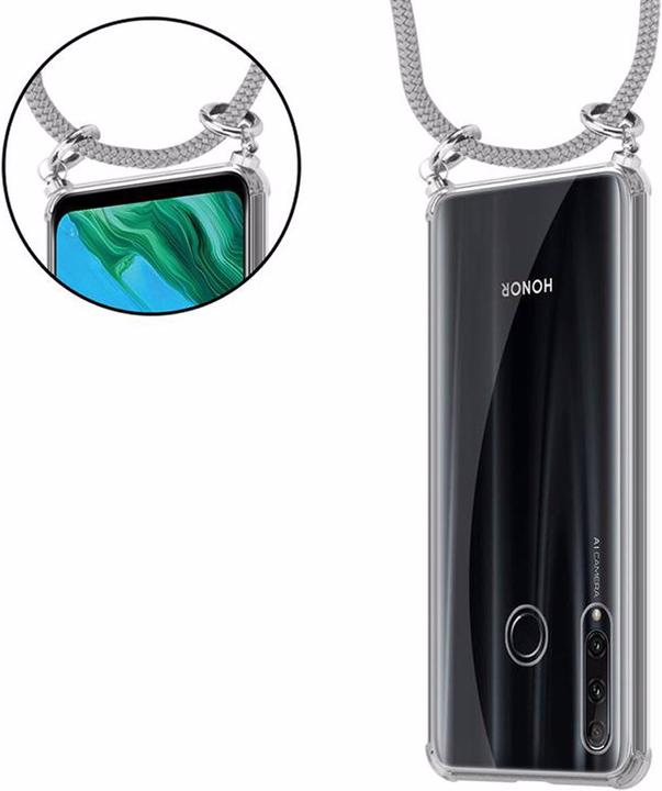 Produktbild Cadorabo TPU Handy Kette SILBER Cover