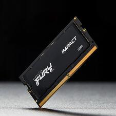 Produktbild Kingston SORAM D5 6000 16GB C38 FURY Impact (1 x 16GB, 6000 MHz, DDR5-RAM, SO-DIMM)