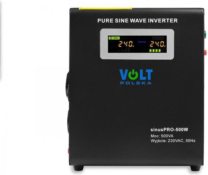 Image du produit Volt Polska SINUS D'URGENCE PRO 500 W 12/230V (500 VA, 300 W, Standby Onduleur)