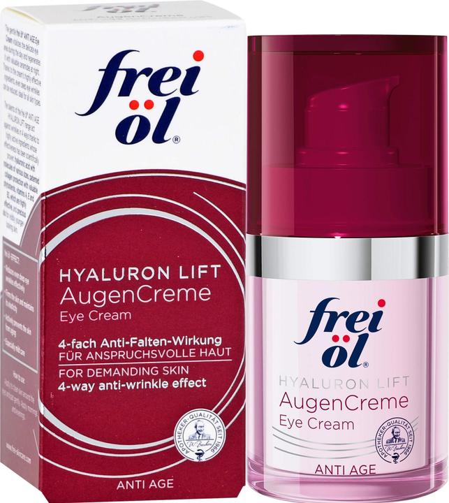 Produktbild Frei Öl Anti Age Hyaluron Lift Augencreme, 15 ml CRE (Augenpflege Crème, 15 ml)