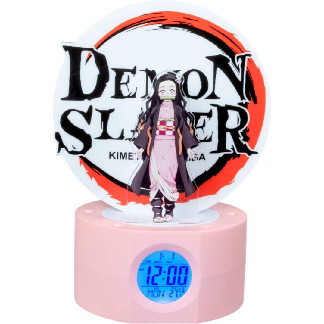 Teknofun, Wecker, DEMON SLAYER - Nezuko - Réveil Lumineux LED - 22 cm