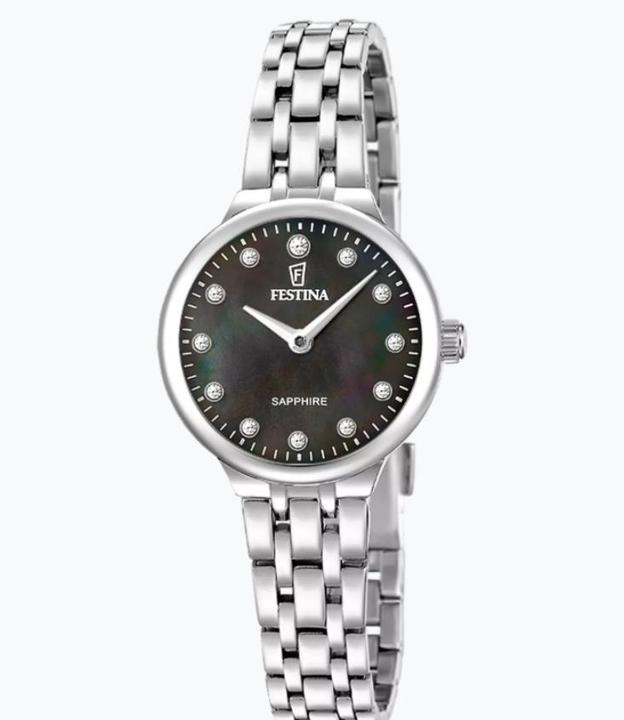 Produktbild Festina Mademoiselle Schwarze Uhr, Edelstahlarmband, Damen (Analoguhr, 26 mm)