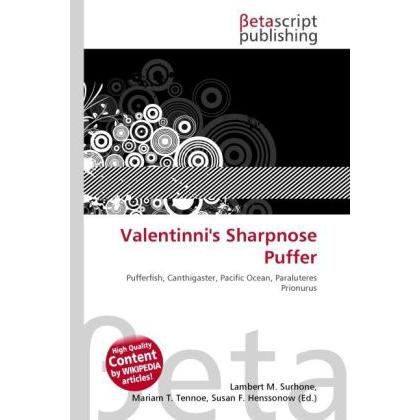 Valentinni's Sharpnose Puffer, Fachbücher