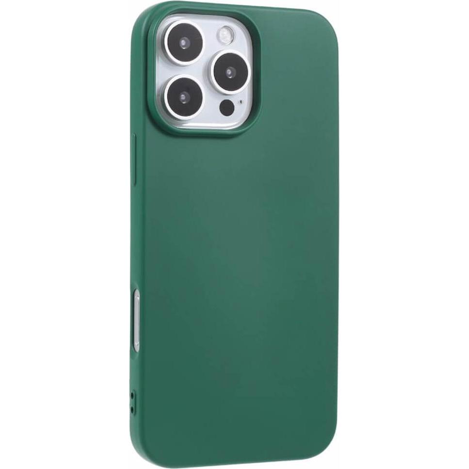 Thumbnail - Cover-Discount iPhone 16 Pro Max - Silikon Gummi Hülle (Apple iPhone 16 Pro Max), Smartphone Hülle, Grün