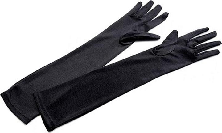 Actual product image Oliver Weber Collection Satin gloves long festive occasions for ladies 700890 (One size)