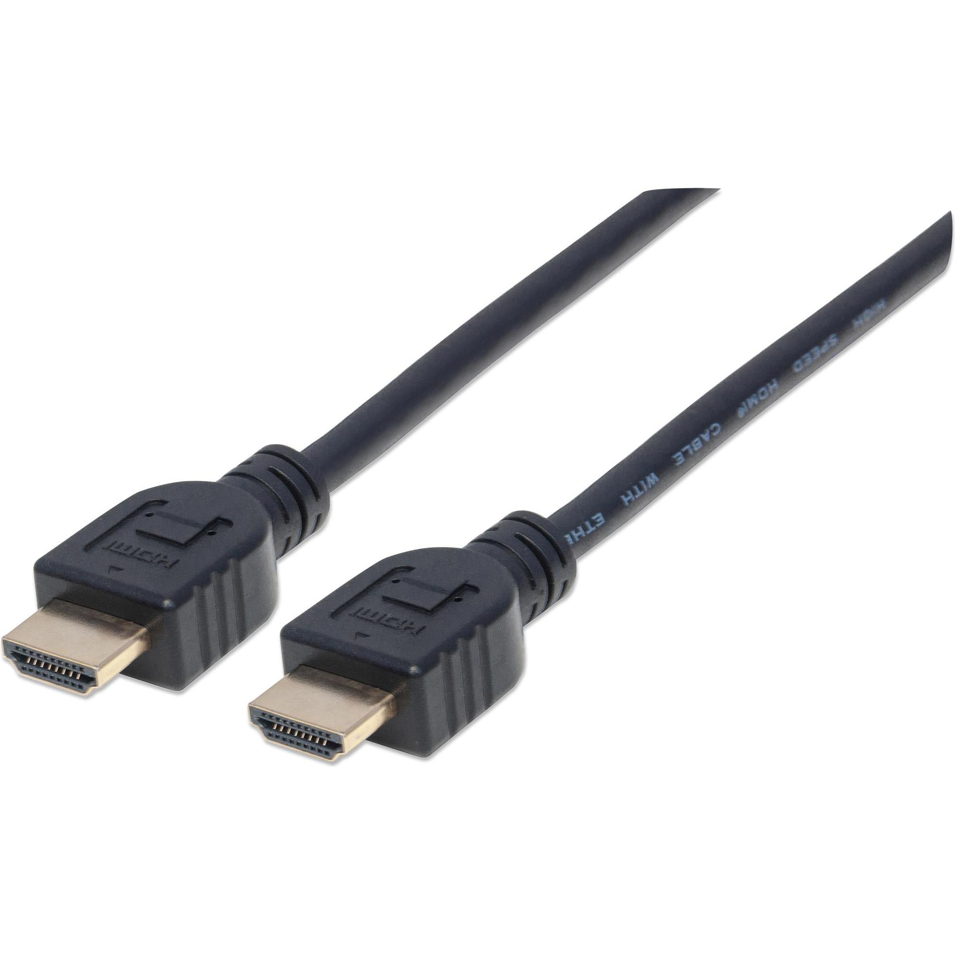 Manhattan HDMI (Typ A) — HDMI (Typ A) (3 m, HDMI), Video Kabel