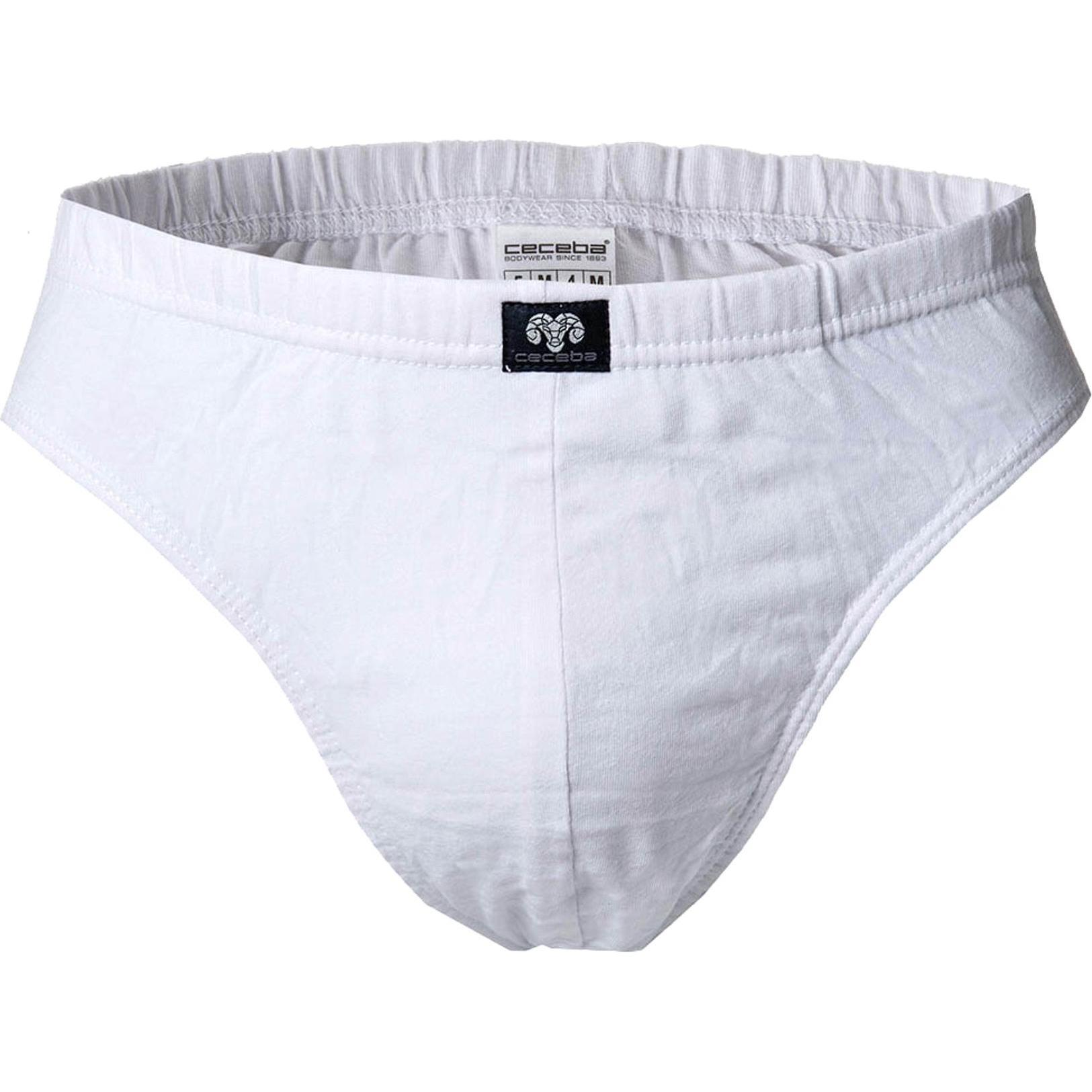 Thumbnail - Ceceba, Herren, Unterhosen, Herren-Slip 3er-Pack, Weiss, (18, 3er Pack)