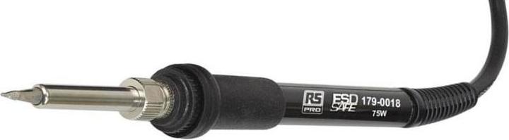RS PRO Mains soldering iron / 75W, for soldering stations