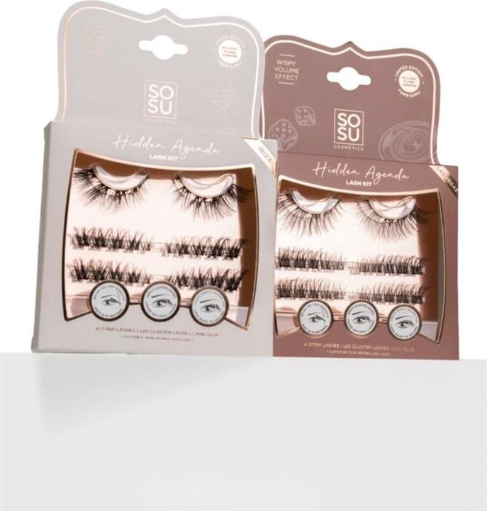 Actual product image Sosu Hidden Agenda Lash Kit Customizable (Artificial eyelashes)