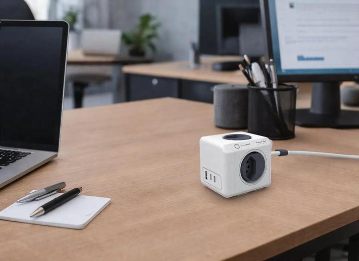 Image du produit Allocacoc PowerCube (4x, Type 13, USB-A, USB-C, 1.50 m)