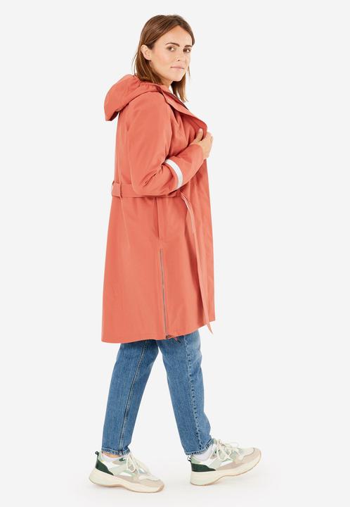 Produktbild Btwin Regentrenchcoat City 940 wasserdicht Damen terracotta (L)