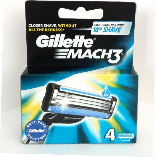 Immagine prodotto Gillette Mach3 Kartonladegerät 4 Einheiten (4x)