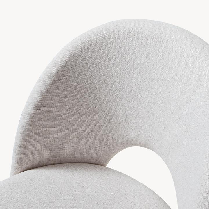 Image du produit En.Casa Esszimmerstuhl Karijoki 6er Set Webstoff Beige