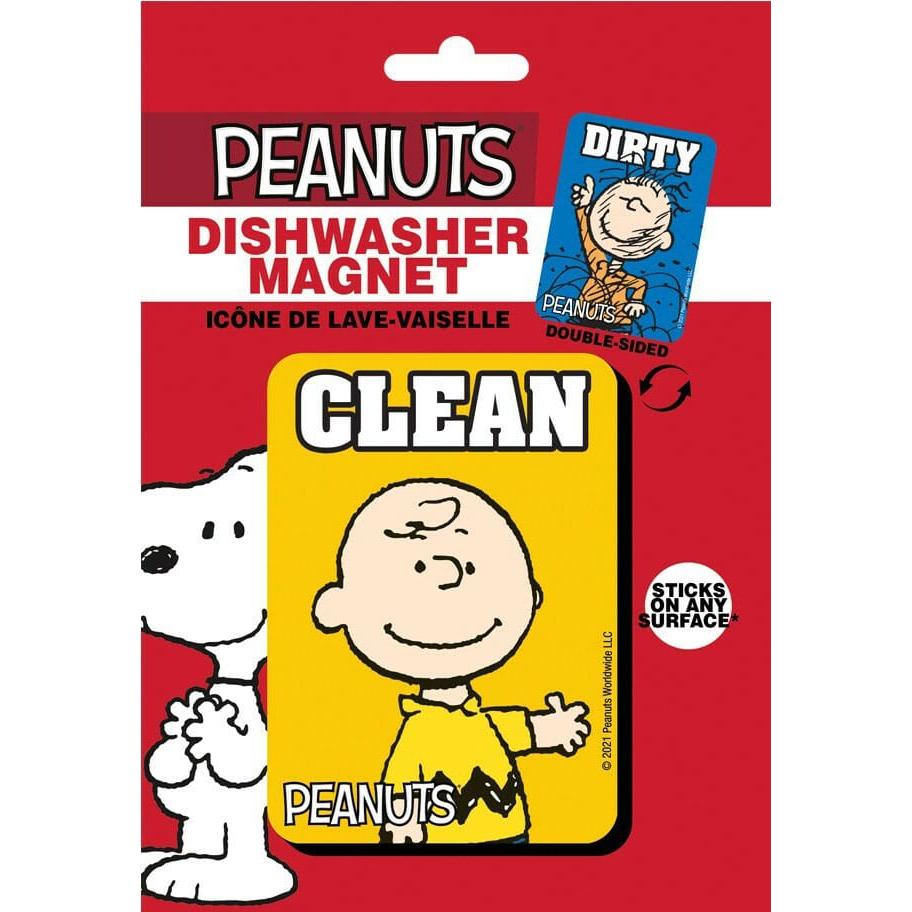 Thumbnail - NMR Distribution, Magnet, Peanuts: Clean Dirty Dishwasher Magnet (1 x)