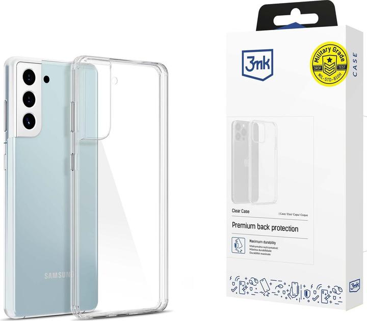 3MK Clear Case for Samsung Galaxy S21 Plus 5G (Samsung Galaxy S21+ 5G)