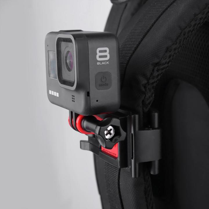 Image du produit Ueli Express Support universel pour sac à dos (Hero 11 Noir, Hero 10 Noir, Hero 9 Noir, Héros 7 noir, Héros 8 noir, Hero 12 Noir, Hero 13 Noir)