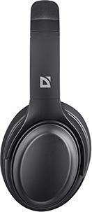 Actual product image Defender FreeMotion B535 headphones with microphone, black, 2.0, ANC, 40 mm driver type USB (ANC, Wireless)