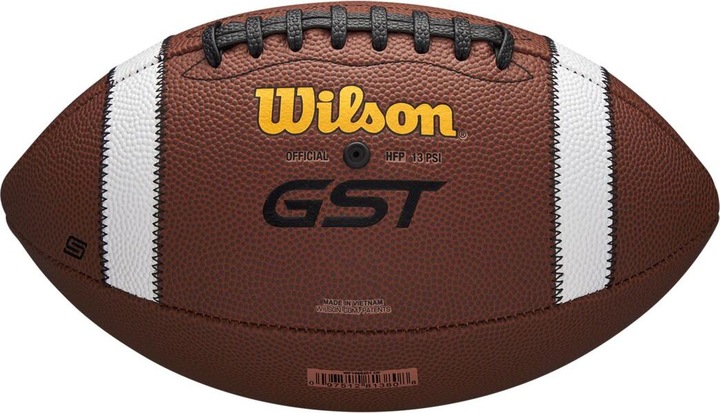 Wilson GST OFFICIAL COMPOSITE Football, YOUTH Braun, 360 g