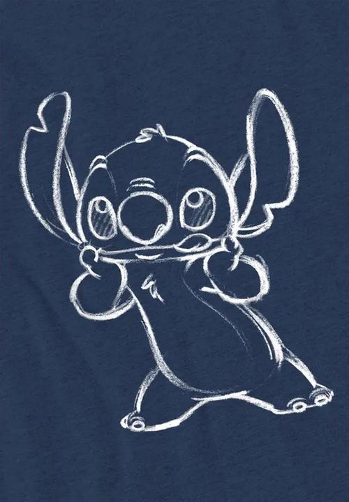 Produktbild Lilo & Stitch TShirt Skizze (M)