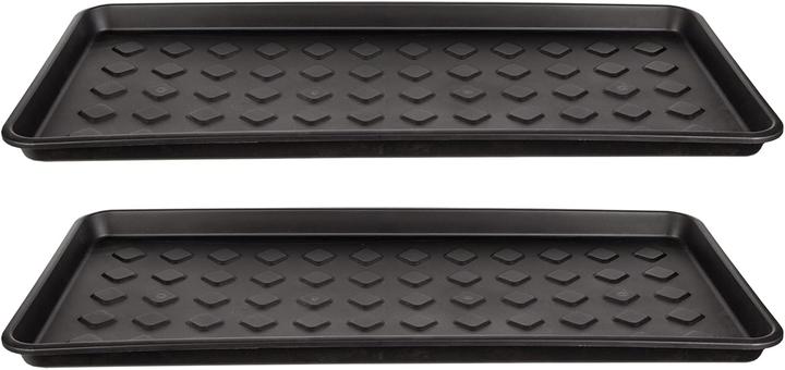 BigDean 2er-Set Schuhabtropfschalen (71.50 x 34.50 cm)