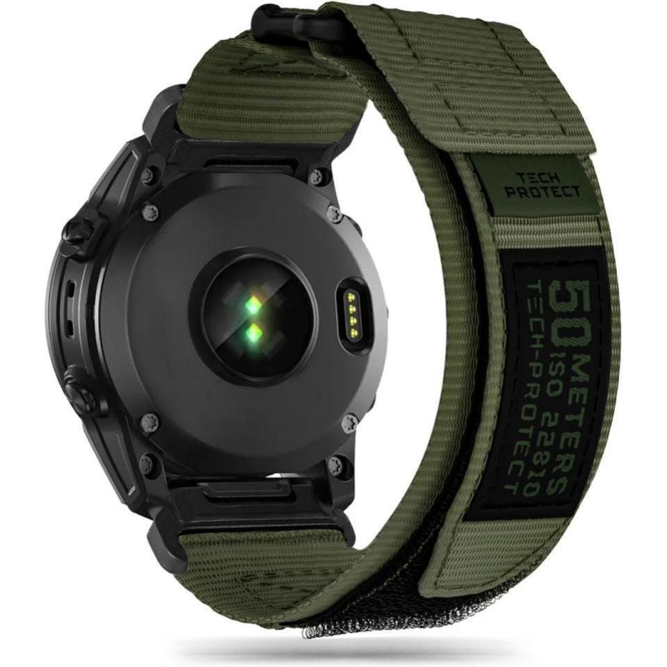 Tech-Protect Scout Pro Strap (Nylon, Garmin Fenix 3, Garmin Fenix 5X, Garmin Fenix 5X Plus, Garmin Fenix 6X, Garmin Feni...