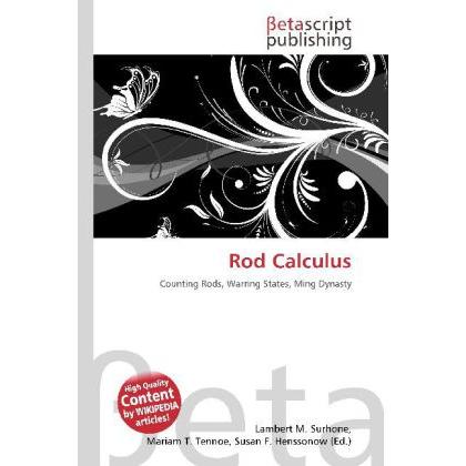 Rod Calculus, Fachbücher von Lambert M. Surhone, Mariam T. Tennoe, Susan F. Henssonow
