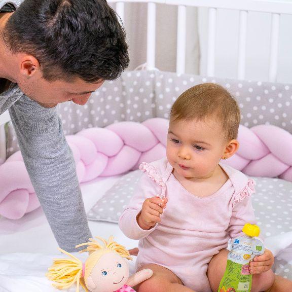 Actual product image Tobi Nestchenschlange geflochten ivory/beige/crèm 180