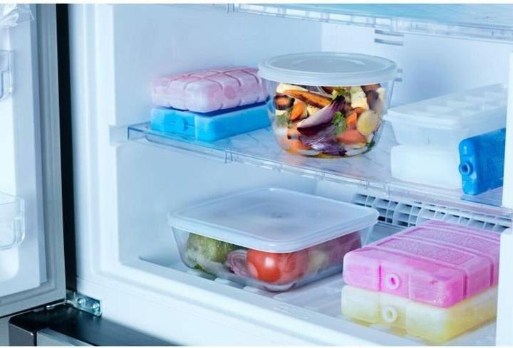 Produktbild Pyrex - Cook & Freeze Schaal met Deksel Set van 8 Stuks - Transparant/Wit