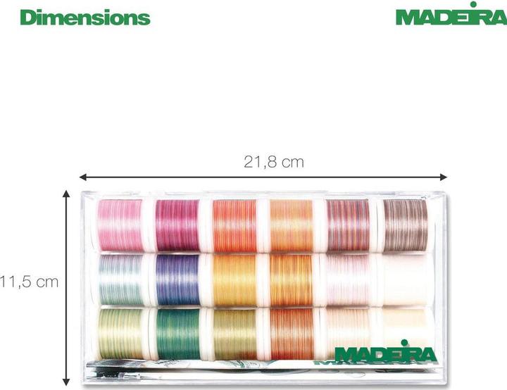 Actual product image Madeira Embroidery and quilting thread Cotona 50 (200 m)