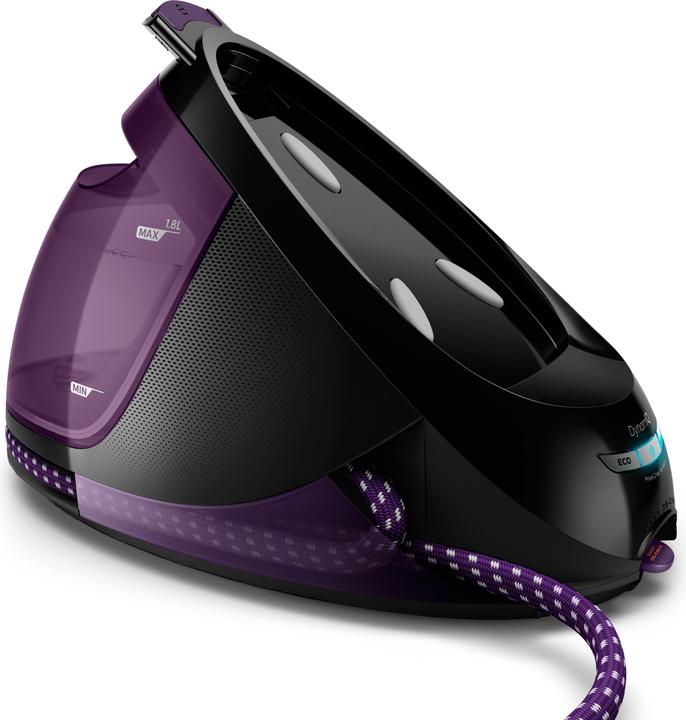 Immagine prodotto Philips GC9675/80 PerfectCare Elite Plus Stazione Stirante a Vapore, Nero/Viola (2700 W, 550 g/min)