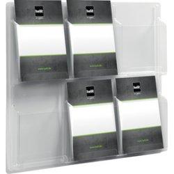 Image du produit Helit Présentoir mural the clearly (A5)