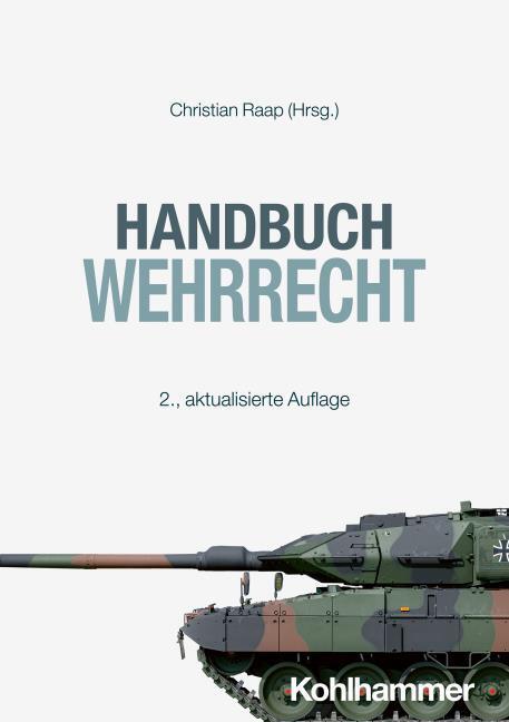 Produktbild Handbuch Wehrrecht (Deutsch, Norman Vogt, Rudolf Josef Schlaffer, Timo Walter, 2025)
