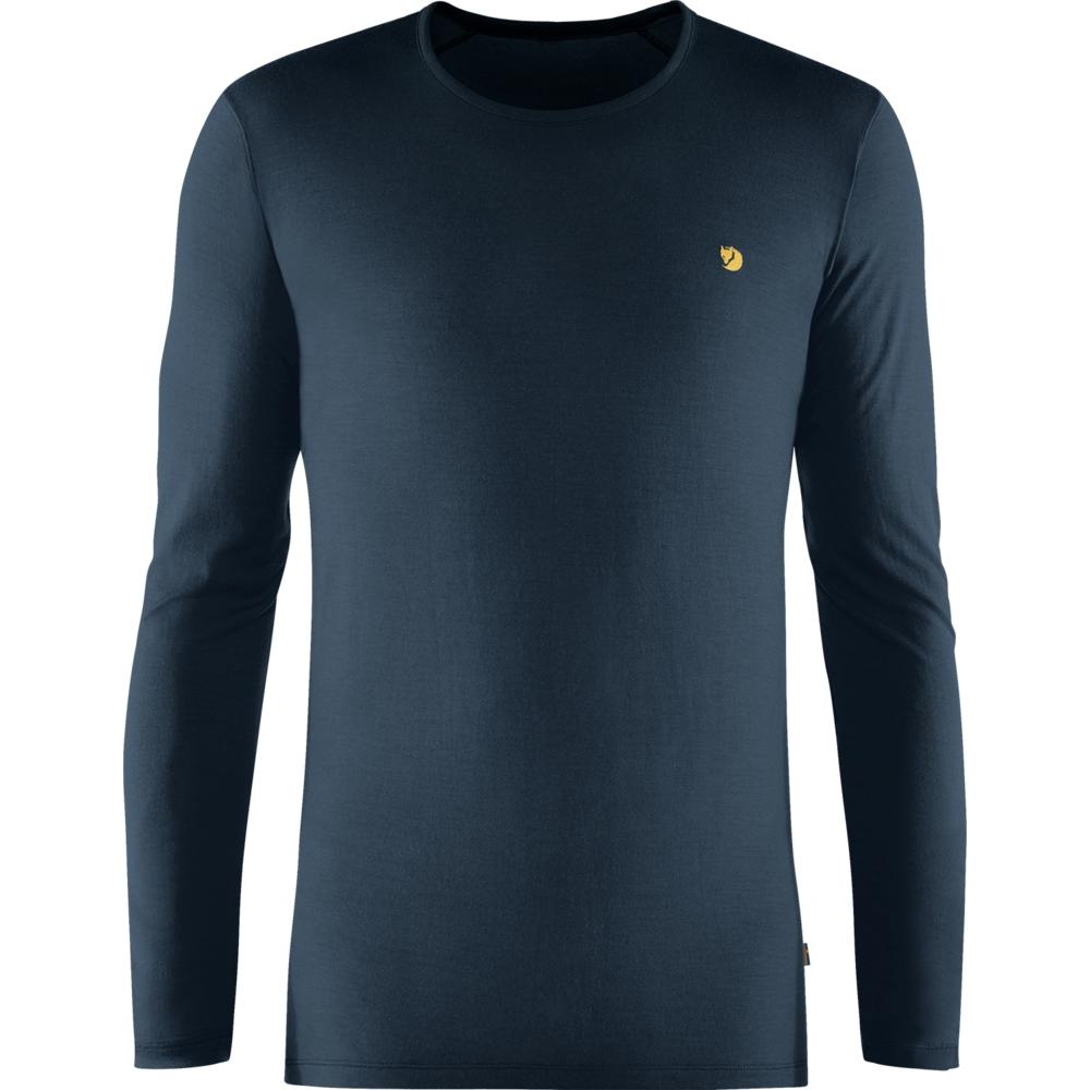 Fjällräven, Herren, Funktionsshirt, Bergtagen Thinwool (XS), Blau, XS