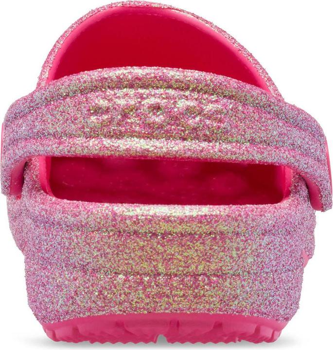 Actual product image Crocs K's Classic IridesGlitter Clog (33)