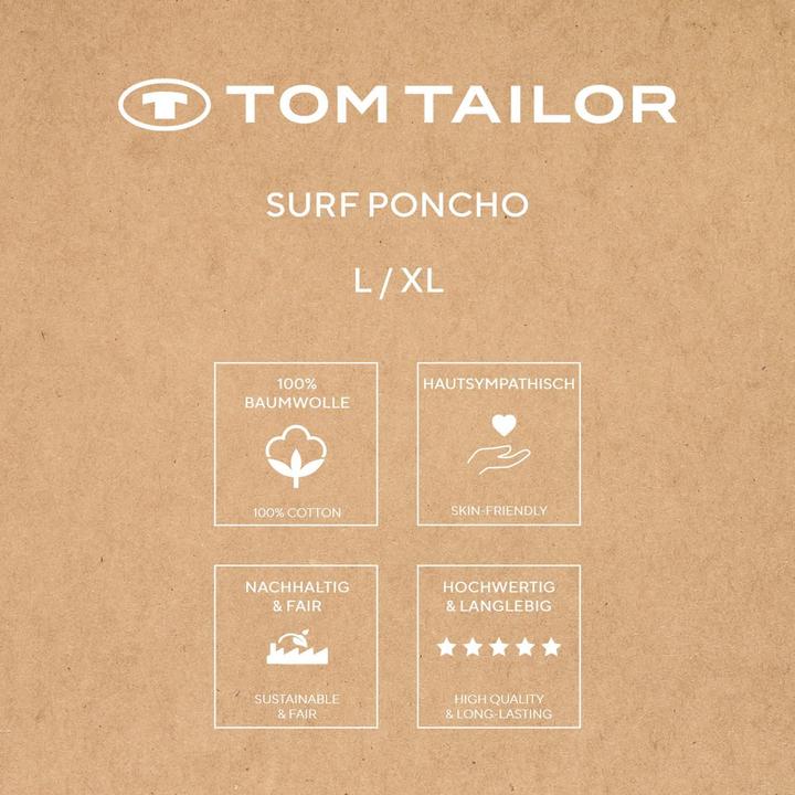 Immagine prodotto Tom Tailor Surf Poncho Mig